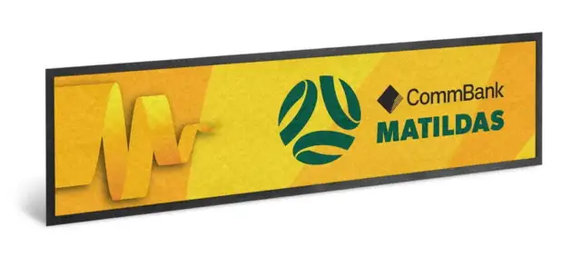 Australian Matildas Soccer Bar Runner Bar Mat Holiday Gifts