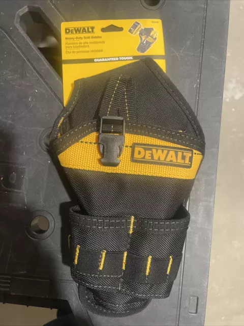 DeWalt DG5120 - Heavy-Duty Cordless Drill Holster Tool Belt Pouch w/Bit Holder