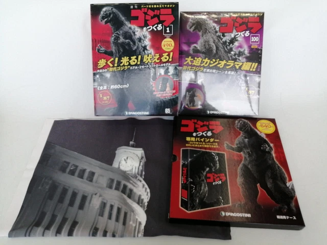DeAGOSTINI Fabrication Godzilla Tout 100 Volumes non Assemblé 5 Exclusif Liants