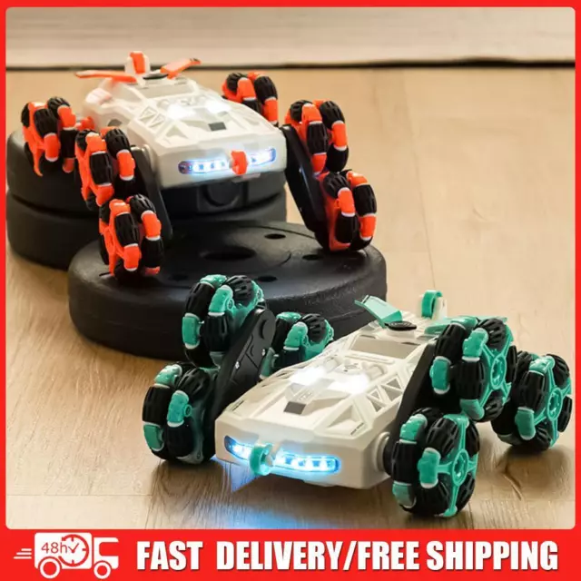 Rechargeable Dual Remote Control Toys Cars with Spray 6WD Toy for Kids 6+ Year