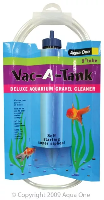 Aqua One A1-20137 Gravel Cleaner 9in / 23cm For Aquarium Fish Tanks