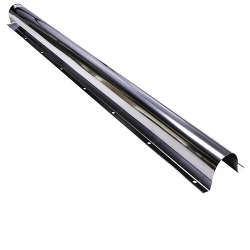Goulotte De Protection Inox 1m Pour Tubes Gaz Ø22mm - Ten