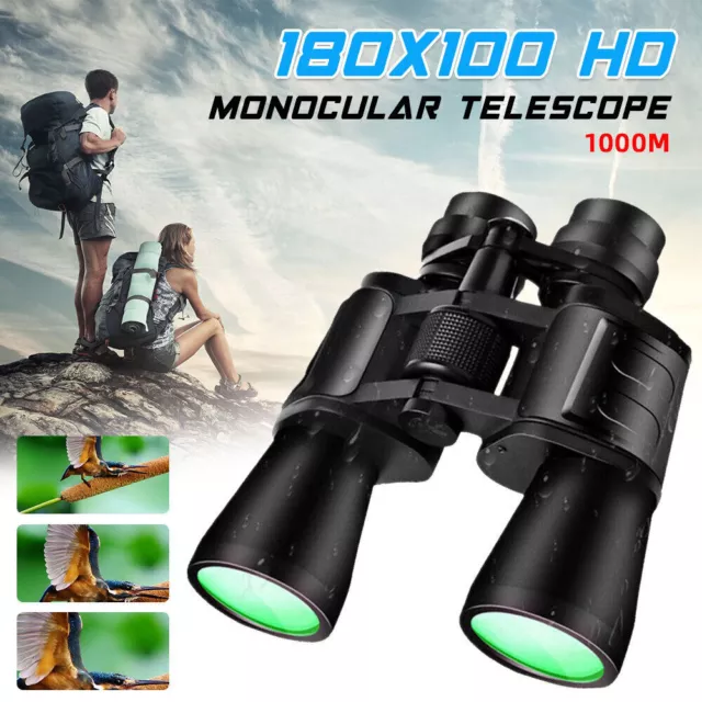 180 x 100 HD Fernglas Feldstecher Teleskop Binocular 1000M Militärfernglas NEW