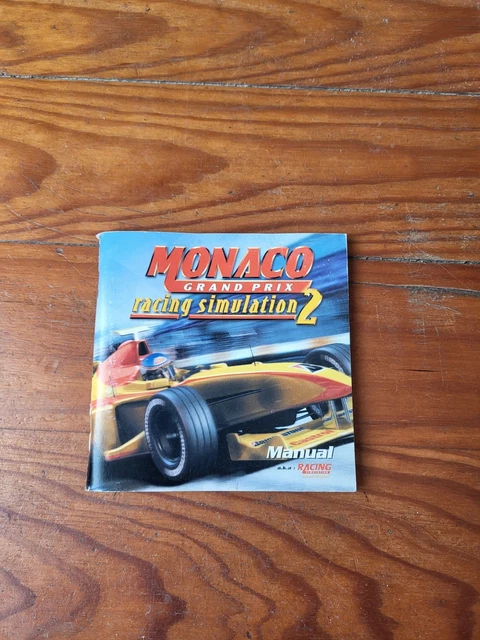 Monaco Gp Racing Simulation 2 PlayStation Ps1 Pal Fr complet