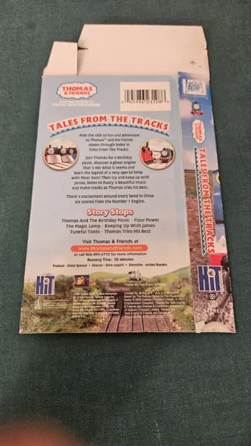 THOMAS & FRIENDS 2006 Tales on the Tracks VHS Slip Cover Only RARE GUC ...