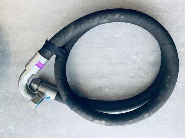 Flexible hydraulique DN25 40 BAR L= 2100mm LH M32X2 /#8 E1LK 5066
