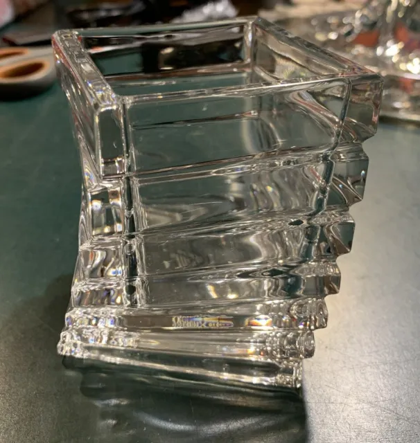 ROSENTHAL Twisted Vase Germany Studio Line Crystal Small