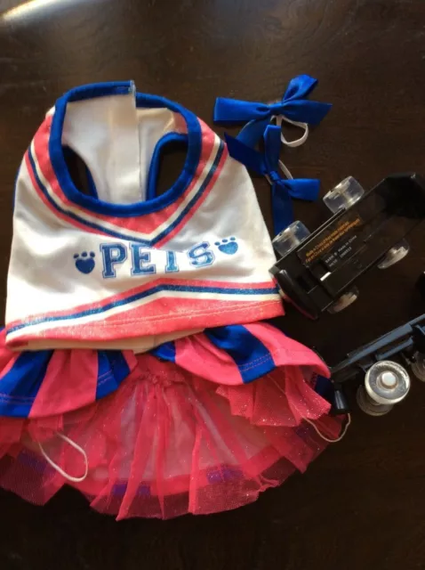 Build a bear cheer leader with roller skates