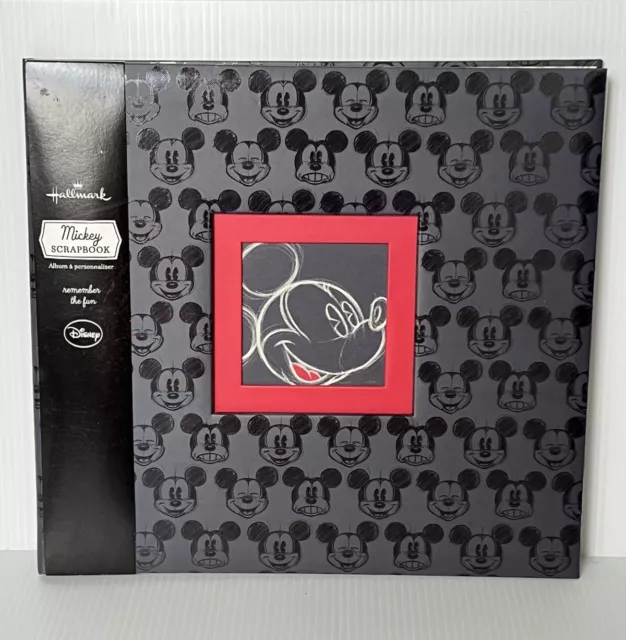 Disney Mickey Mouse Hallmark Instant Scrapbook Photo Album Craft 12x12" New