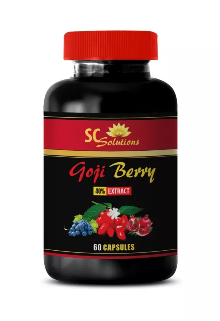 resveratrol supplement - Goji Berry 40% Extract - blood sugar support 1 Bottle