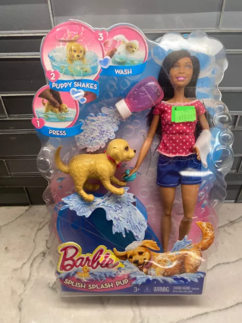 Barbie Rise and Relax Poupée, Blonde, lumière et musique pour la  méditation, masque pour les yeux, chiot et 3 émoticônes, jouet pour les  enfants de 3