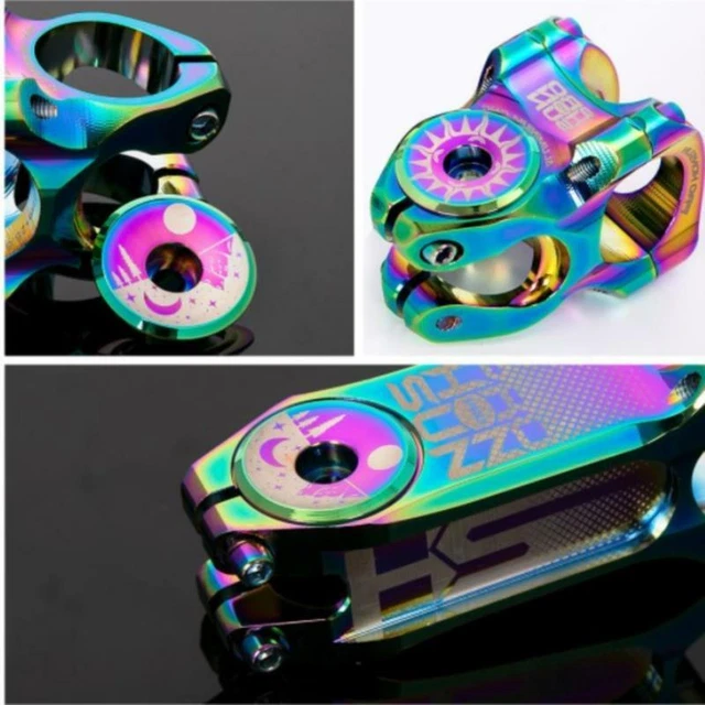 BIKE STEM COVER Stem Top Cap Ultra light Headset Screw Front Fork Head ...