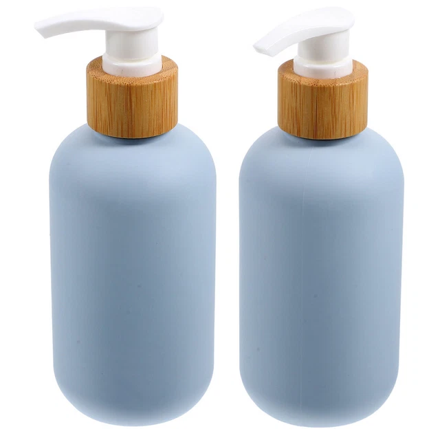 2 piezas Botellas de loción vacías Dispensador Champú Botellas Bomba Acondicionador Champú