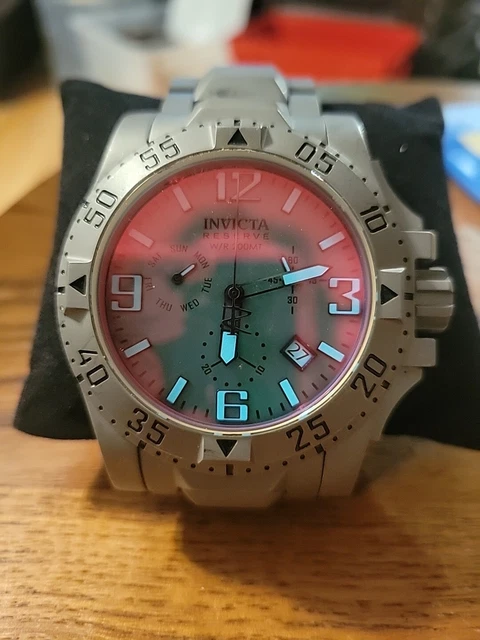 Cinturino Originale Invicta Excursion 15979 In Acciaio Inox Oro, Larghezza 33mm, Bracciale - Foto 2