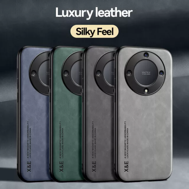 For Honor Magic5 Lite 5G / Magic4 5 Pro ShockProof Magnetic Leather Case Cover