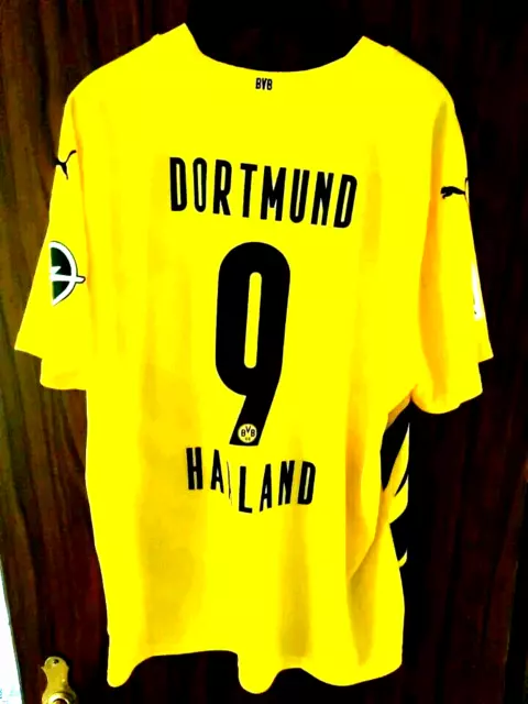 BVB Borussia Dortmund Erling Haaland XXL PUMA Jersey # 9 Season 2020/2021 SUPER