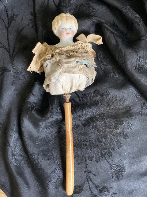 Marotte En Papier Mâché XIX Eme Siècle