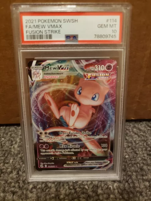 Mew VMAX #269 Prices, Pokemon Fusion Strike