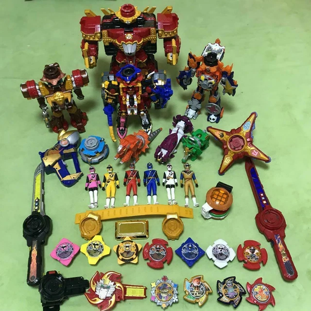 Power Rangers Ninja Steel Ninninger DX Megazord Bundle BANDAI Japan Toy