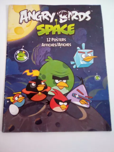 Angry Birds Space 12 Tear Out Posters Poster Book Complete 2012
