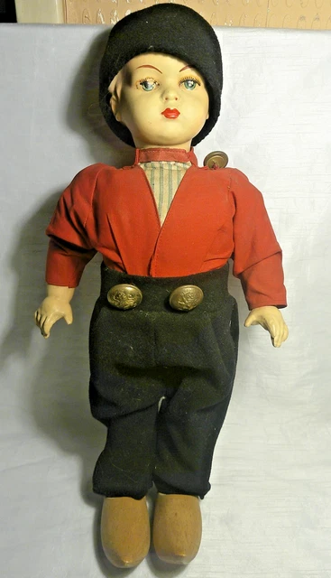 Petite Poupée Marcheuse Mécanique En Celluloïd (abîmée) - Pièce De Collection