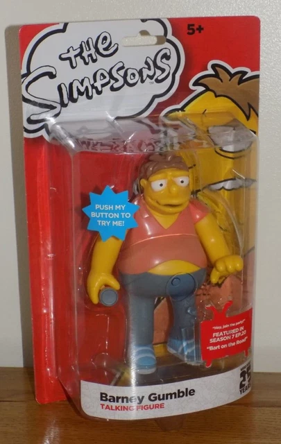 THE SIMPSONS TALKING Figure - Barney Gumble Replacement batteries ...
