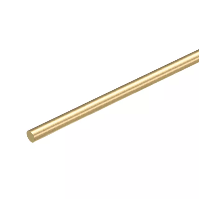 5/16 Inch Brass Solid Round Rod Lathe Bar Stock, 250mm Length for DIY  1Pcs