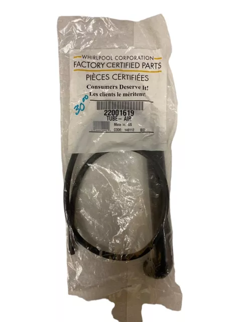 22001619 Whirlpool Washer Water Level Pressure Switch Hose - NEW! - OEM Part!