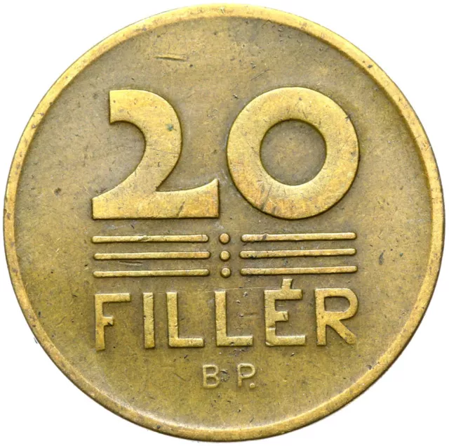 Ungarn - Münze - 20 Filler 1947 BP - Budapest - SELTEN - ERHALTUNG !