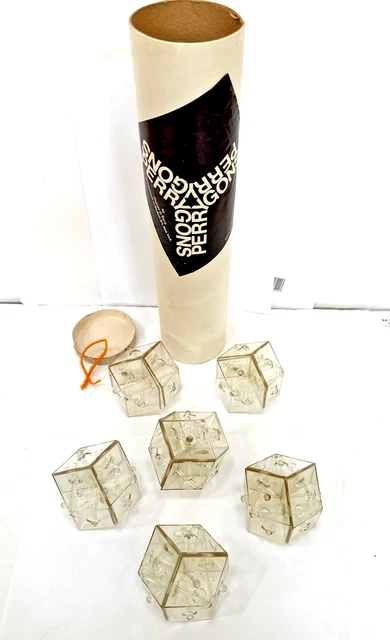 Presse-papiers Sculptural Zen Puzzle – Charles O. Perry – Designer – Ardoise/Noir