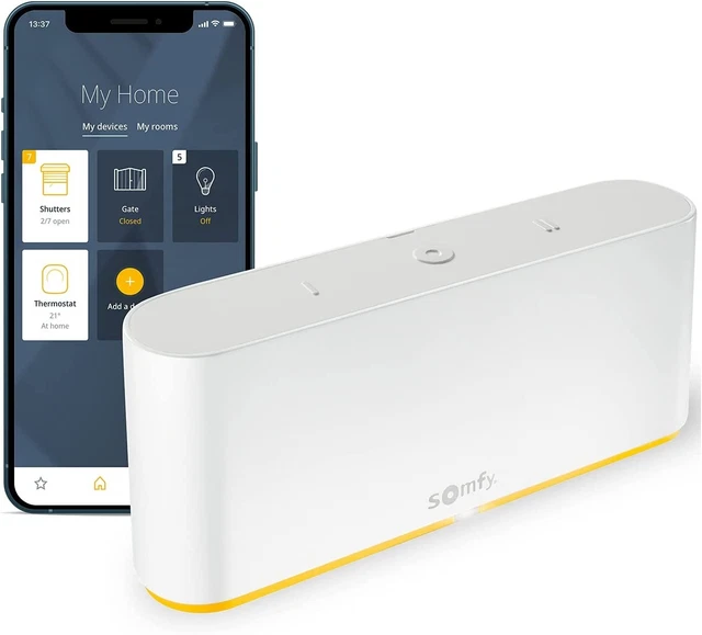 SOMFY TAHOMA SWITCH Smart Home Automation Hub, iO/RTS Somfy & Velux