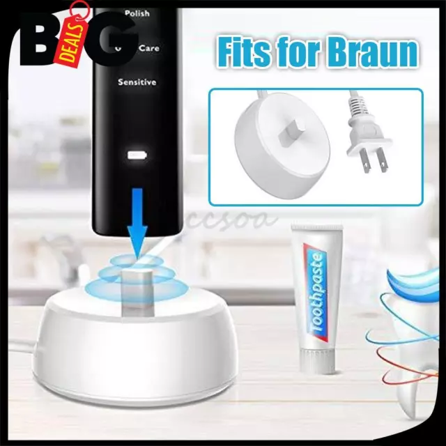 ELECTRIC CHARGER TOOTHBRUSH Dock Base For BRAUN ORAL-B 3757 4729 OralB  Model AU $15.79 - PicClick AU