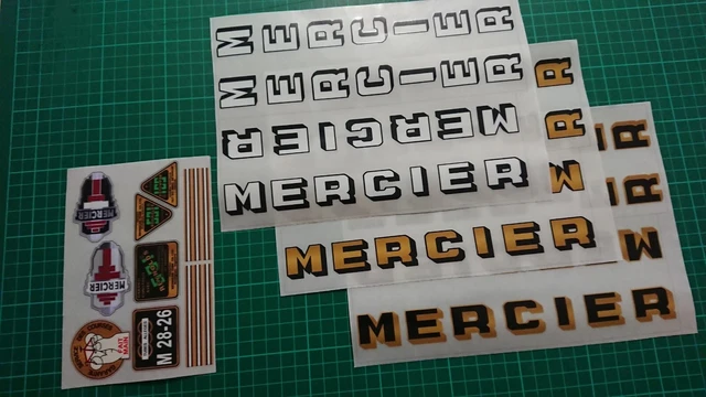 Stickers velo top vintage mercier