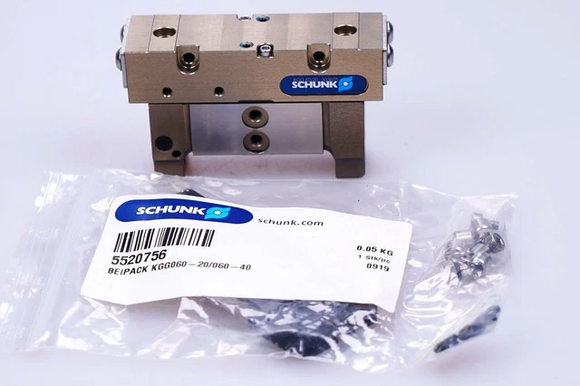 SCHUNK Kgg 60-20 303075 2 Doigt Parallelgreifer KGG60-20 Kleinteilegreifer Neuf