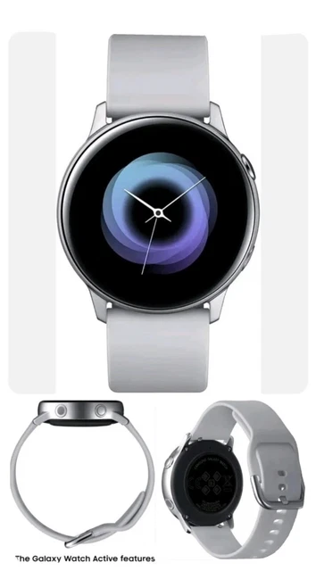 SAMSUNG GALAXY WATCH Active Grey Smart Watch Fitness Tracker HRM