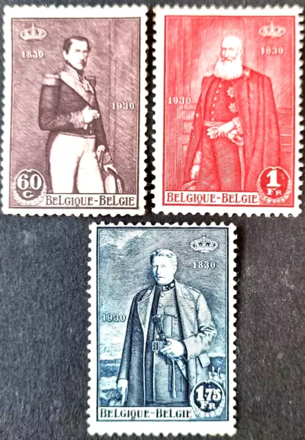 BELGIUM 1930 C/Set of MH Stamps as Per Photos