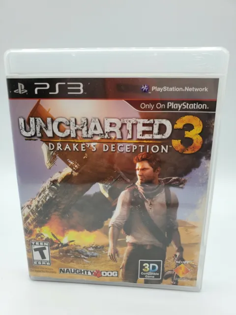 Uncharted 3: Drake's Deception Sony PlayStation 3 PS3 Complete with Manual