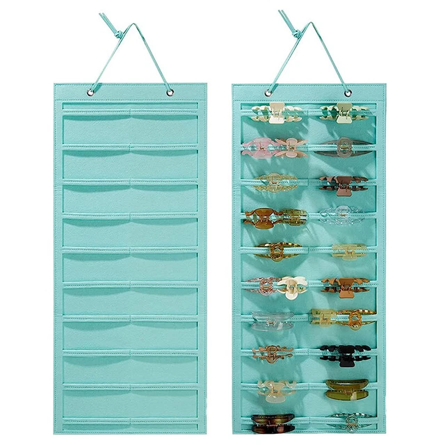 Large Capacity Hair Bows Holder Hair Clips Storage Hanger Hair Bows Organize LEI