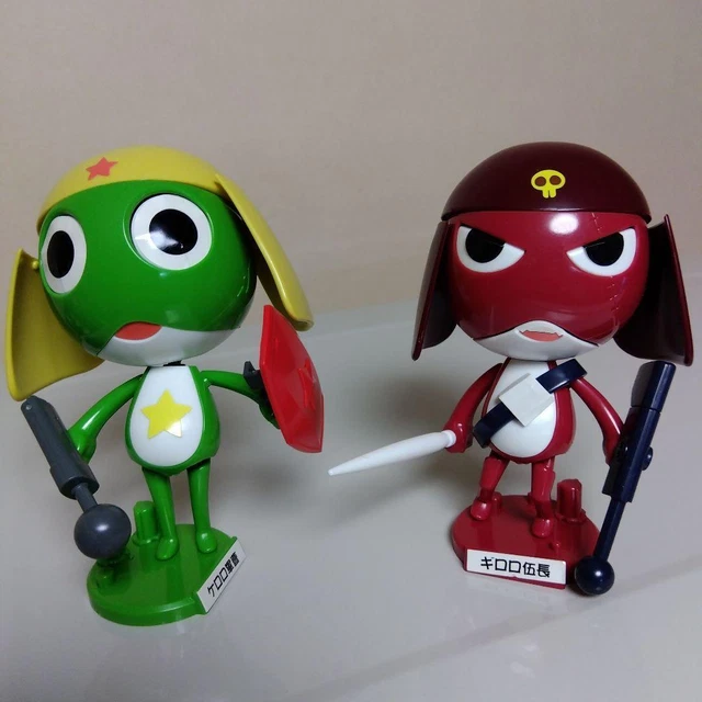 DEXSHUN Figura Mini Giroro-Gochou – Keroro Gunsou Y Tamama De PVC, 11 Cm, Ideal Para Decorar Tu Escritorio O Habitación Y Regalar
