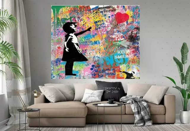 Abstract Canvas Art Street art Wall Art Graffiti Canvas Painting Print