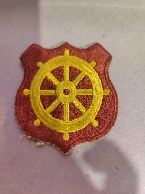 WW2 WWII US Army Ports of Embarkation Insignia Patch J-3