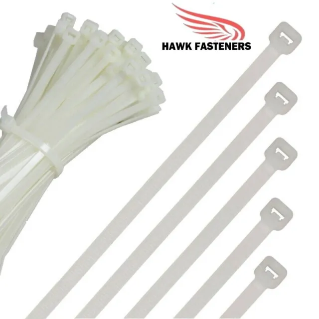 Cable Ties  Zip Ties White Long Short Small Thick Thin Long Heavy Duty