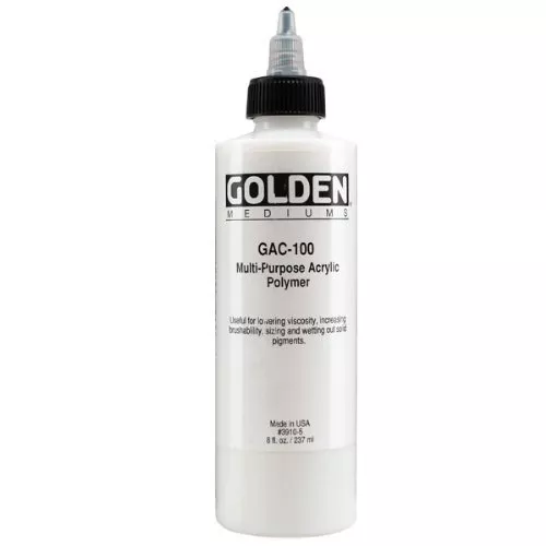 GOLDEN ACRYLIC : Speciality Acrylic Polymer : GAC 100 : 236ml : 473ml : 946ml