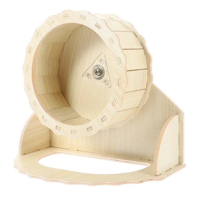 Laufrad Für Hamster Hamsterrad Aus Holz Spielzeug Haustiere Rennmaus