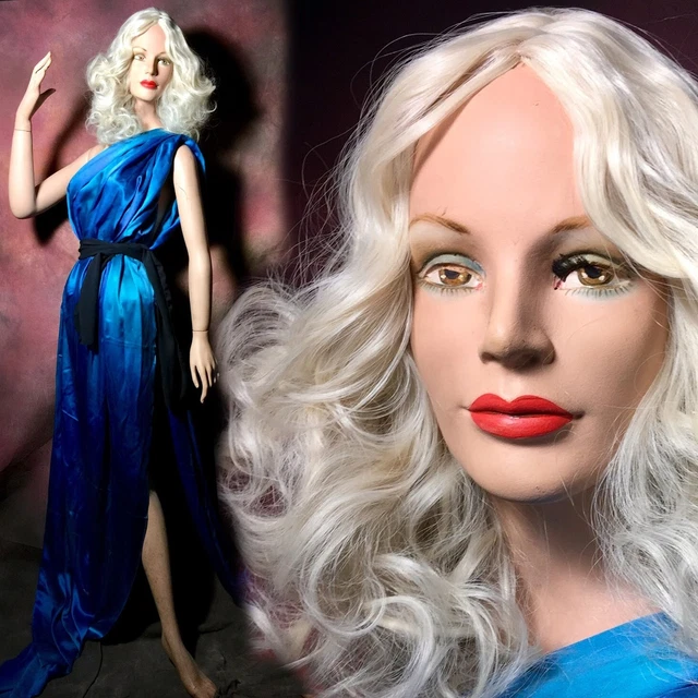 RARE DECTER VINTAGE 60s Realistic Full Female Mannequin Woman Life Size