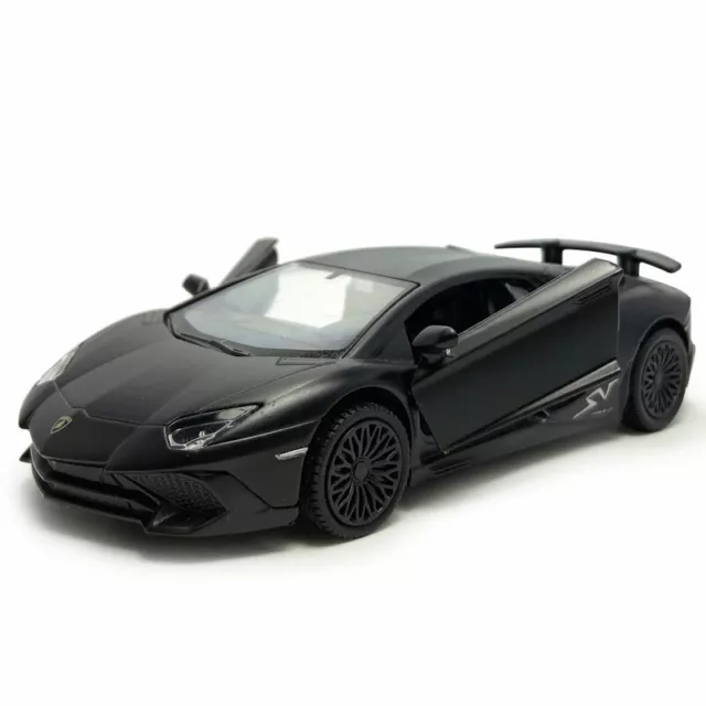 Lamborghini Aventador LP750-4 SV 1/36 Model Car Diecast Toy Kids Boys Black