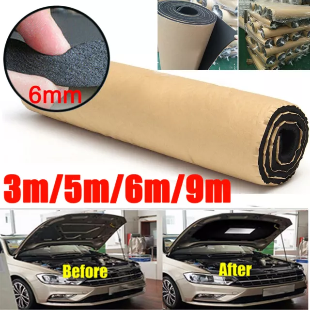 6 mm (15 m2) Armaflex Closed Cell Foam Insulation Self Adhesive Car Sound