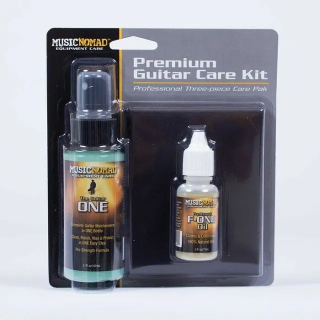 Music Nomad MN140 Premium Guitar Care Kit 3-Piece