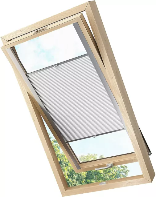 Dachfensterplissee Thermo Verdunkelnd Für Velux Faltrollo Dachfenster