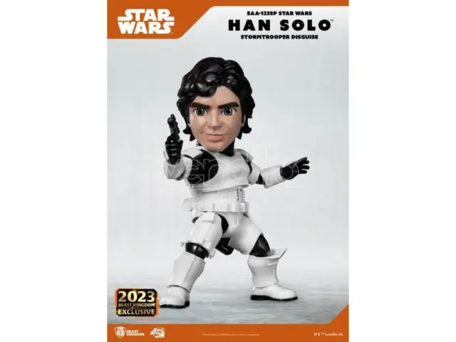 Star Wars Uova Attack Statua Han Solo (stormtrooper Disguise) 17 Cm Beast Kingdo